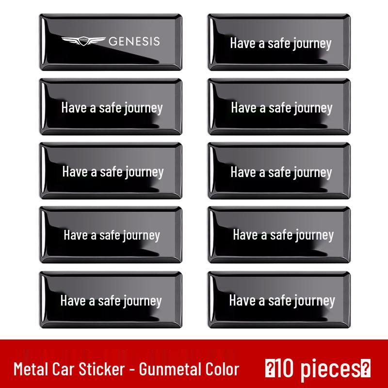 Decorative Metal Emblem Sticker for BYD Tang EV/PRO/PLUS/L Cars - Modified Door Handle Design