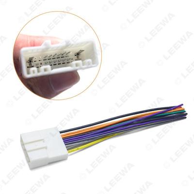 Conector Chicote de Fiação Rádio CD/DVD 15 Pinos Nissan Tiida/Livina/Sunny