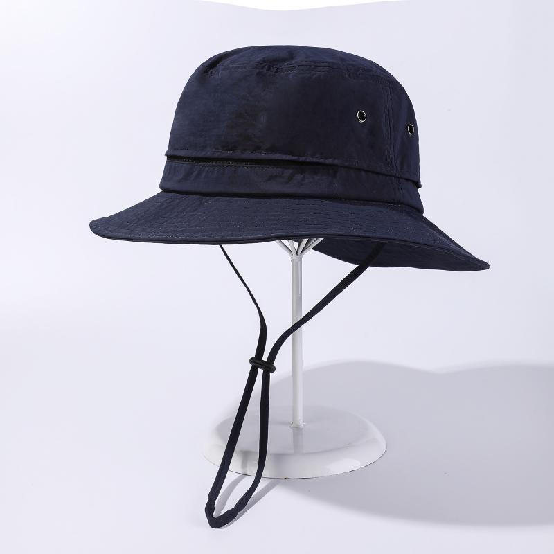 Waterproof Bucket Hat Men Women Summer Thin Quick Dry Outdoor Hiking Fishing Sun Protection Breathable Mountain Safari Cap