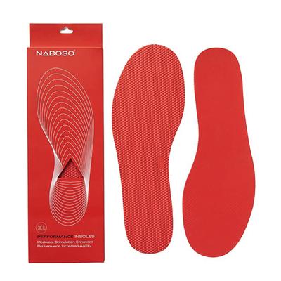 Naboso Performance Insoles - Unisex, Thin Insoles for Sports - Optimal Stimulation To the Soles of the Feet - Supports Foot Stability, Balance, and Ag
