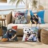Anime GGintama Pillow Case for Sofa Living Room Home Office Decor Protective Cover