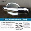 Decoration Door Bowl Handle Cover For Nissan Note E12 Nissan Versa Tiida 2012-2018 Nissan March Micra 2010-2015 Chrome Silver