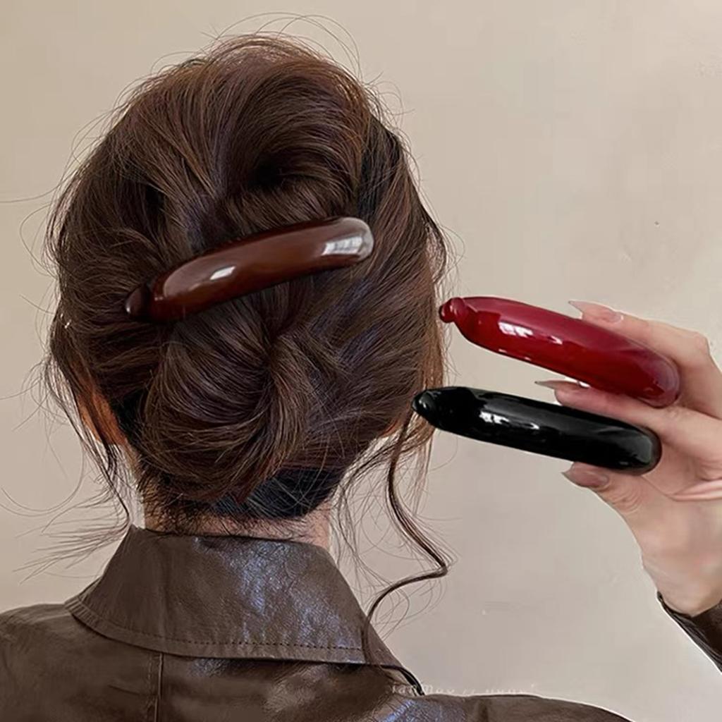 Clips de Banană Culoare Jeleu Gheară de Păr Cataramă Coadă de Cal Suporturi Coadă de Cal Ace de Păr Agrafe Femei Fete Agrafe Accesorii de Păr