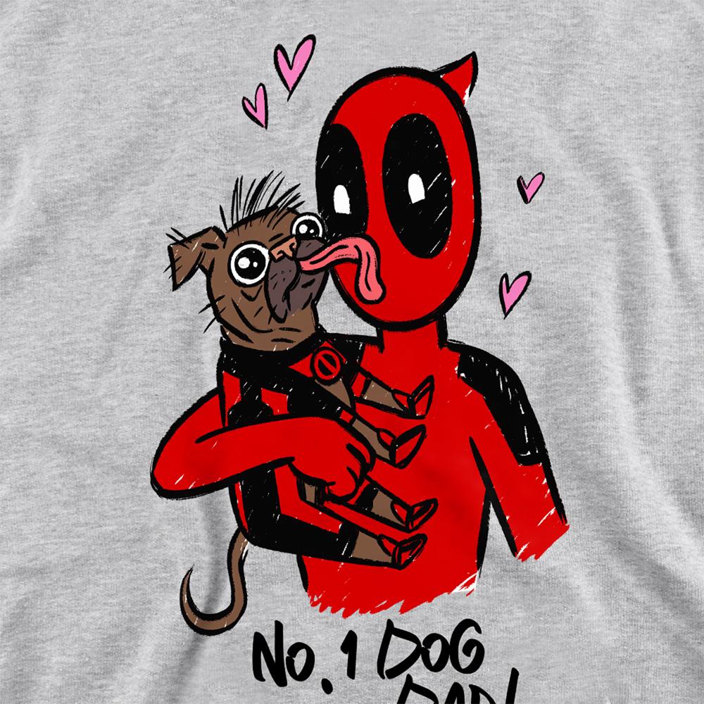 Deadpool & Wolverine Unisex Adult Dogpool Long-Sleeved T-Shirt