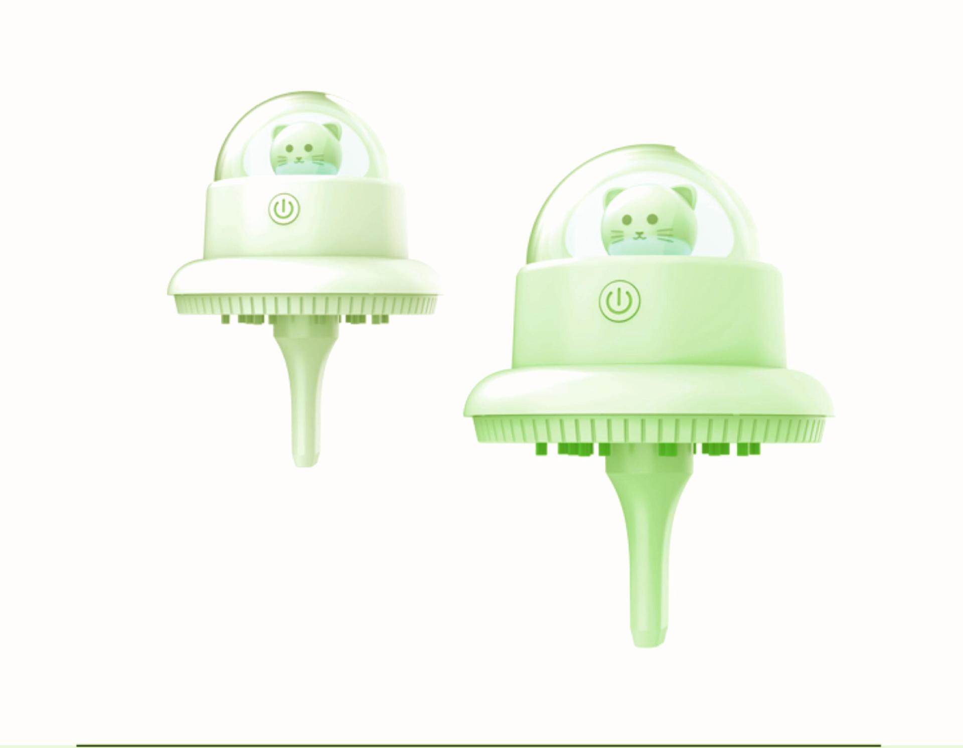 

Портативный беспроводной УФ-пылесос против клещей для кроватей, одежды и диванов светло-зеленый