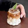 High Borosilicate Glass Coffee Cup Transparent Milk Mug Heat Resistant Breakfast Oatmeal Cup Party Juice Tea Cups