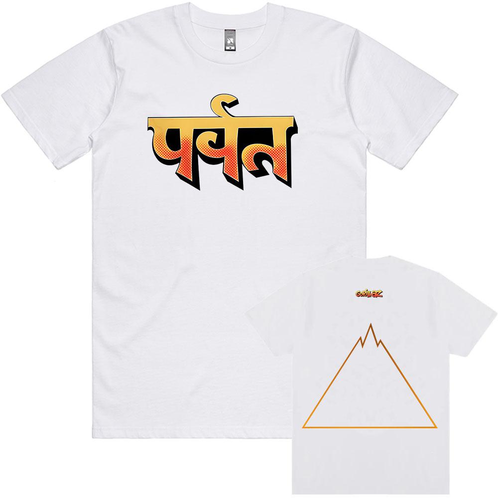 Gorillaz The Mountain T-shirt Cotton Loose Short Sleeve Male Tshirts Casual Fashion Unisex Streetwear Hip Hop Graphic Print Tees