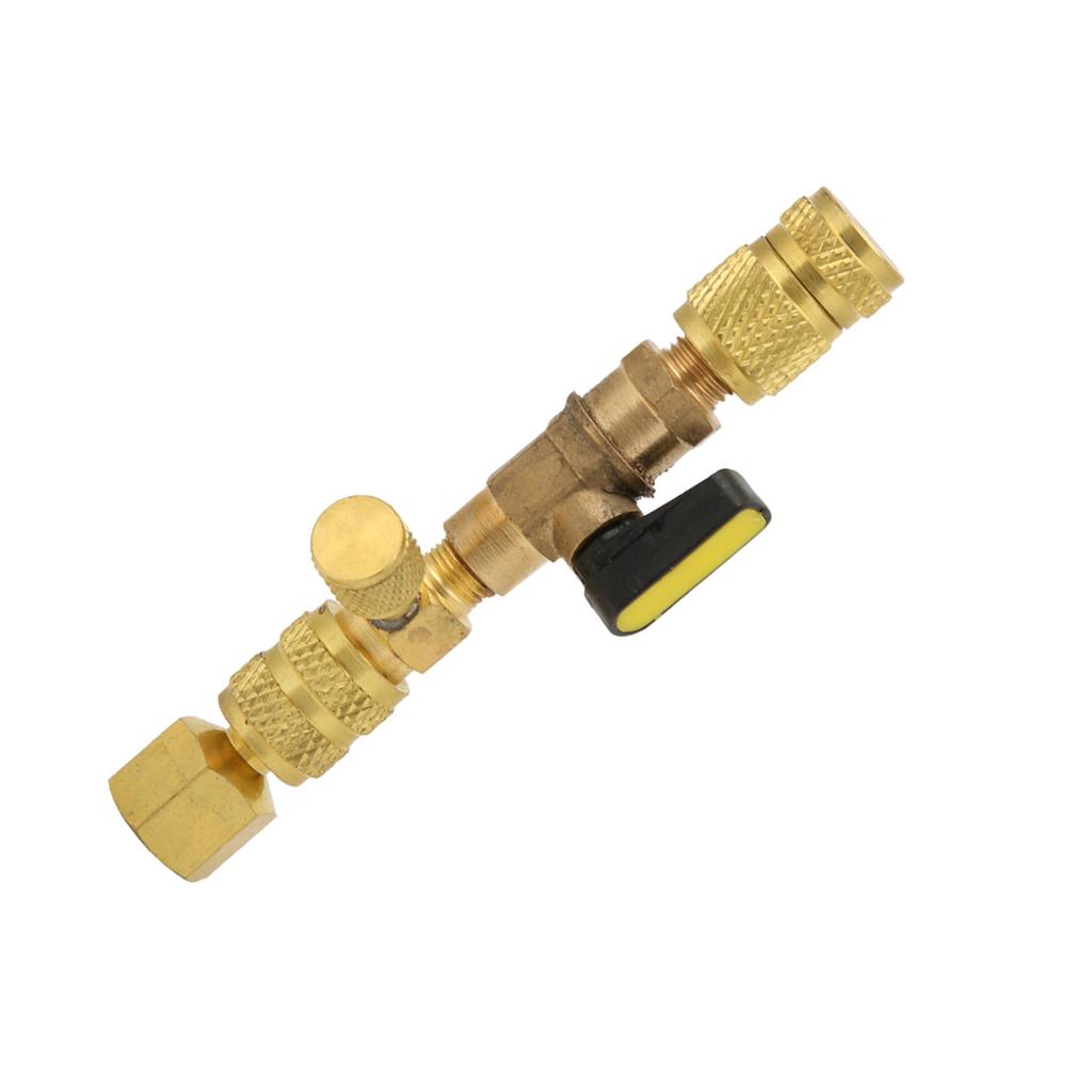 AC-Ventilkernentferner R12 R22 R410A Kühlsystem-Schnellventil-Demontagewerkzeug für SAE 1 4-Zoll-Ventile
