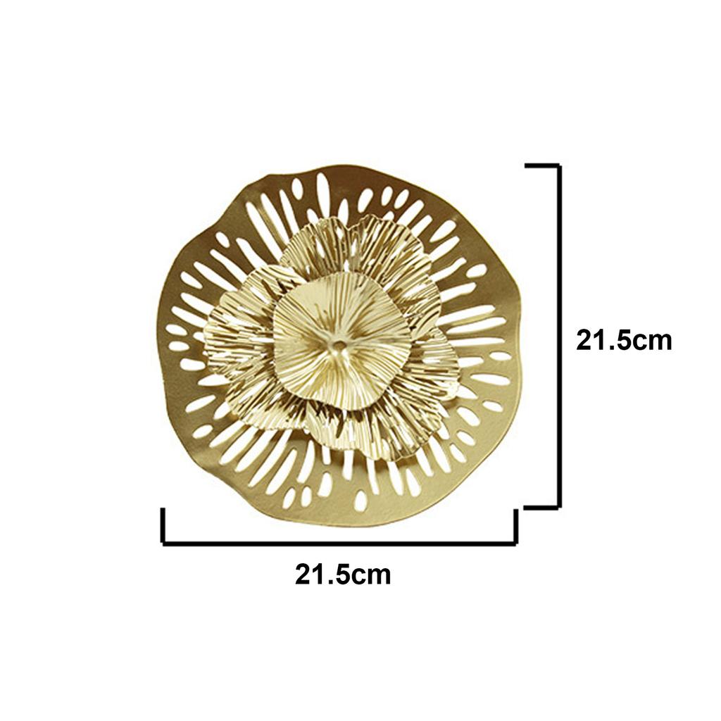 Metal Irregular Disc Wall Decor Iron Art Hanging Nordic Wall Hanging Decoration for Home Living Room Cafe Restaurant Decor