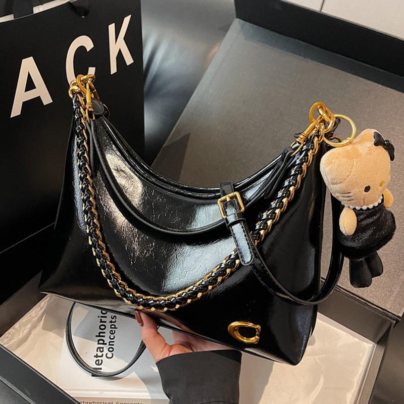 Wysokiej klasy Torba Retro, Mała Torba na Ramię dla Dojeżdżających, Mała Torba Crossbody dla Dojeżdżających, Mała Kwadratowa Torba