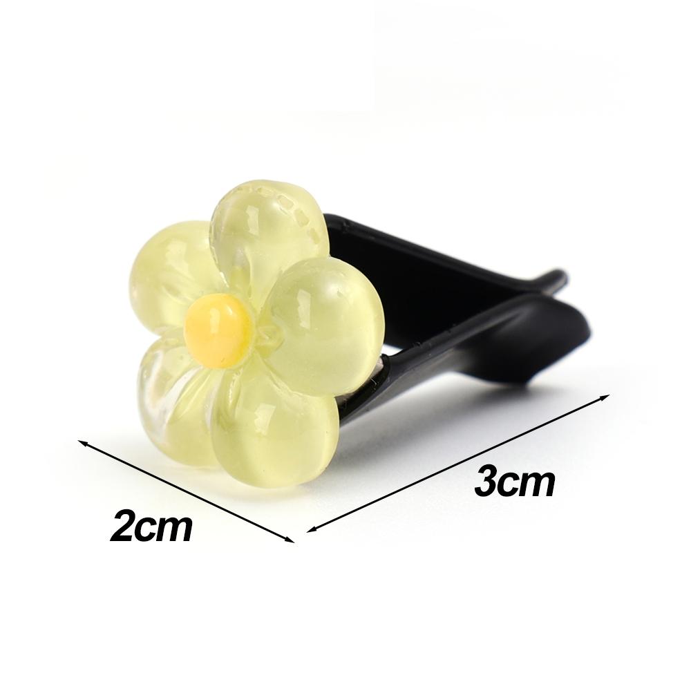 

Автомобильный воздухозаборник Декоративный зажим Daisy Auto Air Conditioner Vent Crystal Daisy Смола Украшения для салона автомобиля DIY Декор Аксессуары