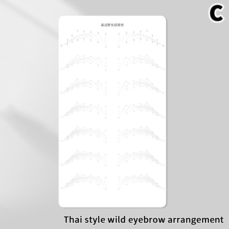 

Semi-Permanent Wild Line Eyebrow Tattoo Practice Skin Beginner Embroidery Silicone Simulated Brows Training Skin Tattoo Tool