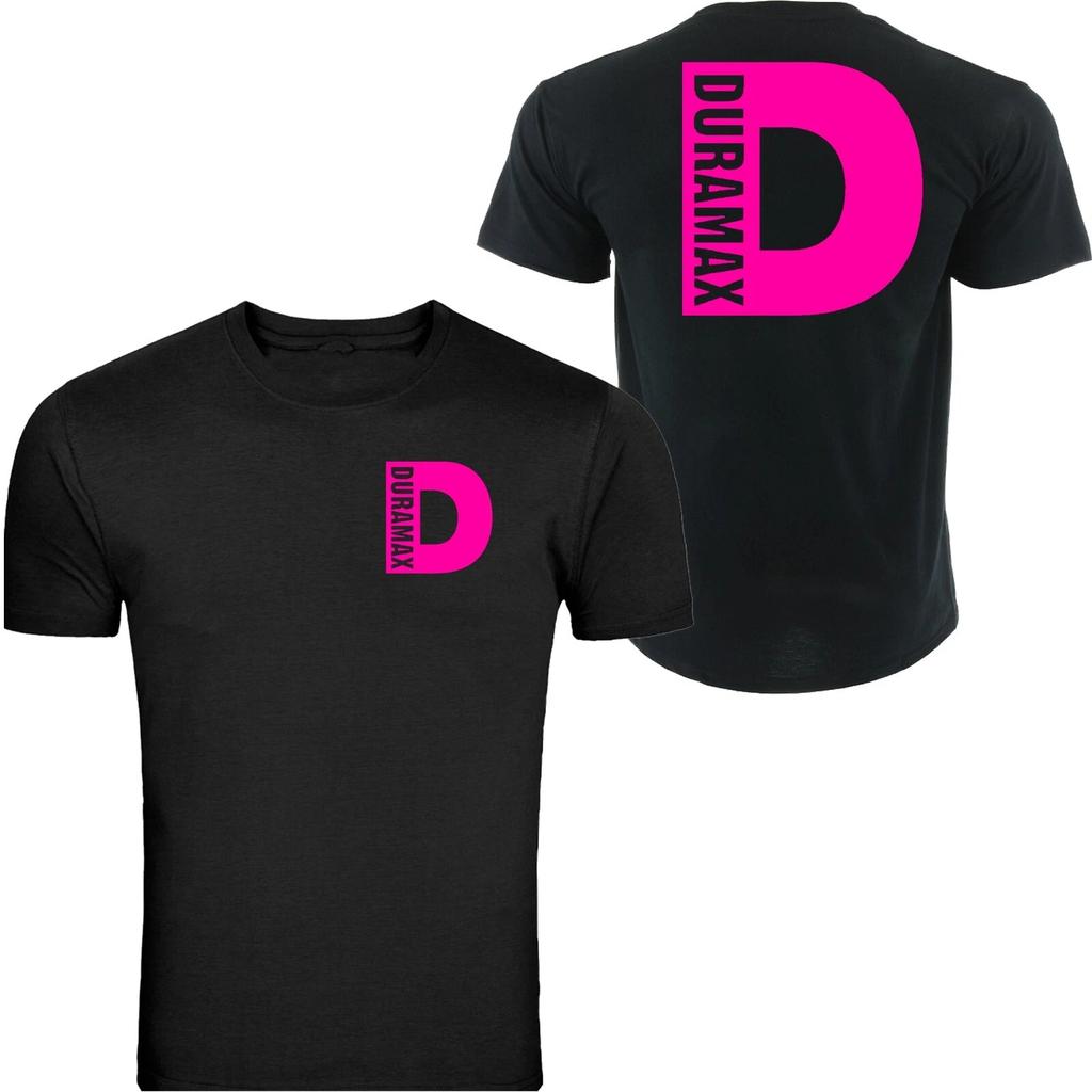 Duramax Big D Design TShirt Unisex Black Color Front Back S 4XL