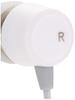 ELECOM Fast Music Stereo Earphones, In-Ear Type, Lightning with Mic, White, EHP-LFR10CMWH