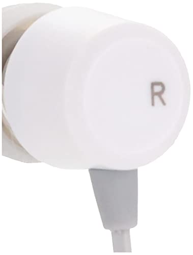 ELECOM Fast Music Stereo Earphones, In-Ear Type, Lightning with Mic, White, EHP-LFR10CMWH