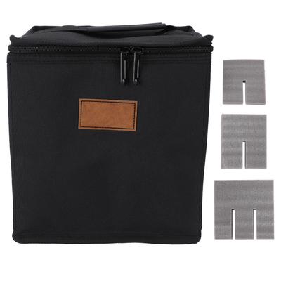 Portable Camping Storage Bag for Gas Canister Oxford Cloth Impact Proof Insulated Camping Supply