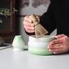 Durable Ceramic Matcha Tea Bowl Smooth High Temperature Resistant Tea Wash Bowls Durable Large Capacity Tea Ceremony Tool Teawar