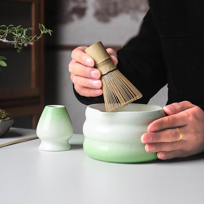 Durable Ceramic Matcha Tea Bowl Smooth High Temperature Resistant Tea Wash Bowls Durable Large Capacity Tea Ceremony Tool Teawar