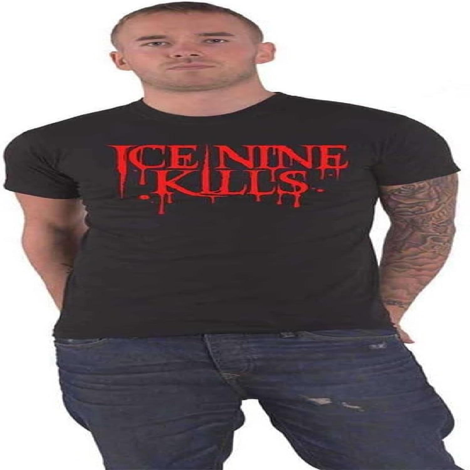 Ice Nine Kills Cross Sword Band Logo T Shirt S