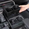 For Toyota Tundra Sequoia -2025 TPE Black Car Center Console Water Cup Holder Storage Box Car Interior Accessories
