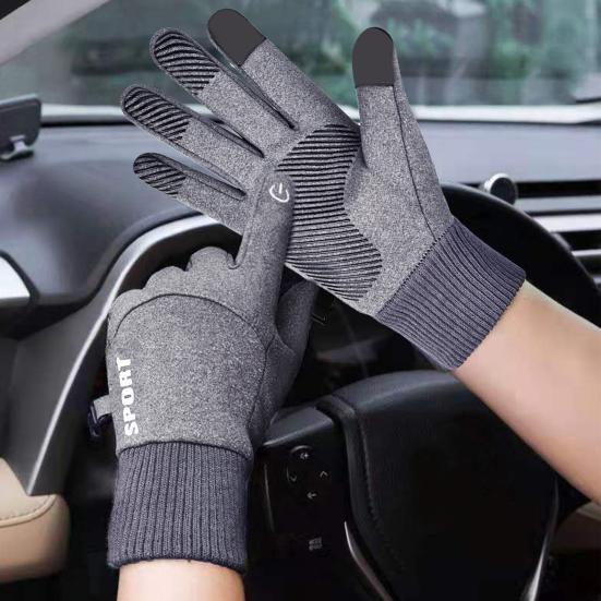 Winter Warm Waterproof Windproof Non-Slip Touch Screen Gloves Outdoor Equipment