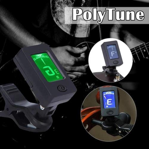 Clip-on Ukulele Tuner - Digital Tuning Tool, Portable Clip-on Tuner | Convenient Ukulele Turner, Simple Setup for Accurate Notes, Perfect Accessory fo
