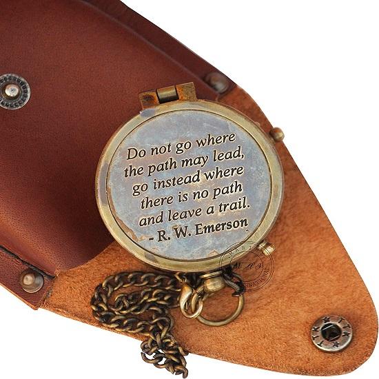 Compass Engraved Directional Compass Navigation Nautical Compass Unique Item for Decoration