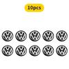 VW 2/5/10Pc 14mm Car Key Emblem Stickers Auto Control Key Logo Decals For Volkswagen VW GTI Golf Passat B6 Jetta Touran CADDY Rline EN1