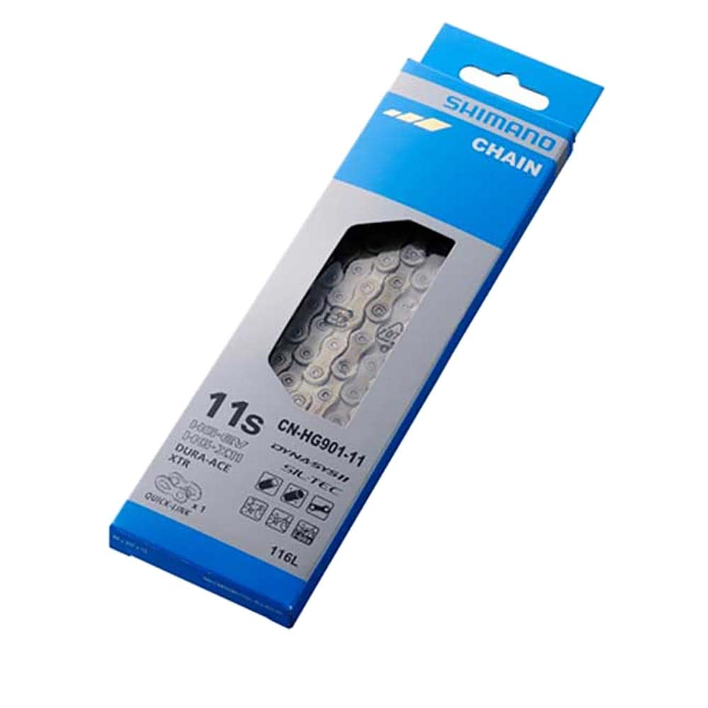 SHIMANO Chain 11 Speed Silver 116L HG-X11 524-11191/CN-HG901