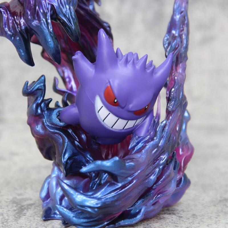 Anime Gengar Battle Feature Figure Collectible Statue PVC Model W/box Xmas Gift
