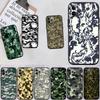 CJ22 Camouflage Art Soft Shell Phone Case for Samsung Galaxy S20 S21 S22 Ultra FE + Plus A21S A22 A24 A25 A26 A30 A30S A31