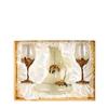 350ml Creative Crystal Glass Wine Glass Decanter Set European High-footed Cocktail Wine Glass Set Gift Box Wine Set Wedding Gift