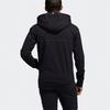 Adidas Winter Hooded Basketball Jacket Men Outerwear Black EC6236