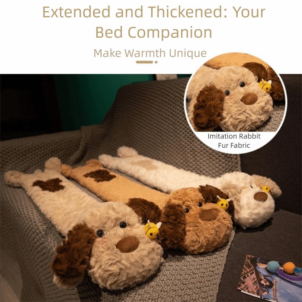 Extra Long Hot Water Bag Cartoon Water Injection Bag Cute Plush Warmer Home