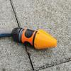 Drain Rinsing Nozzle 7 Cm Plastic Tapered Head with Stem Fitting for Gutter, Drain Channel and Home Drain Care