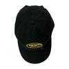 Vanson 885V915 Oval Cotton Baseball Cap (JP, Alphabet, Free Size, Black)