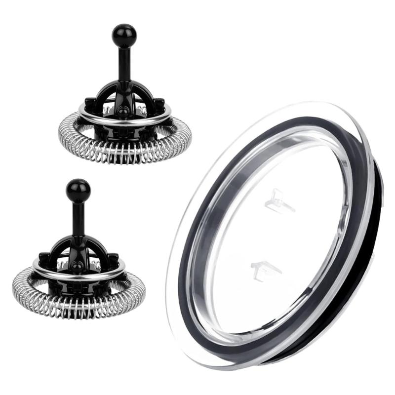 High Speed Electric Milk Frother Whisks And Heat Resistant Lid Replacement Parts