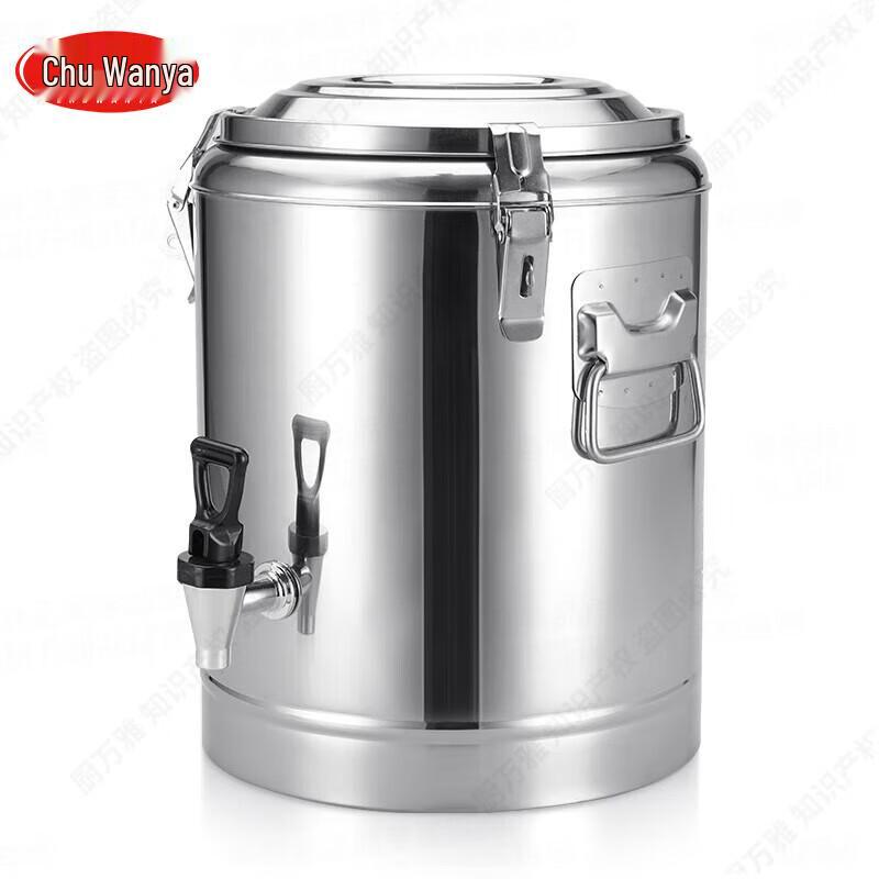 Chuwanya Commercial Stainless Steel Insulated Soup Bucket