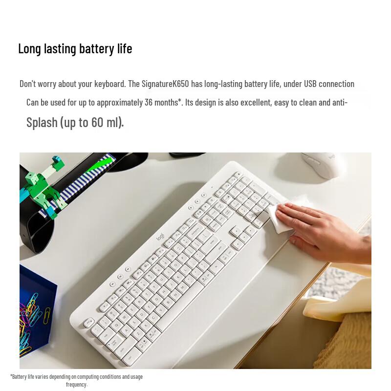 Logitech K650 Wireless Dual-Mode Keyboard
