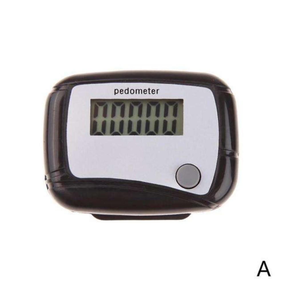Digital LCD Pedometer Multi-Function Walk Meter Portable Digital Pedometer Hiking чёрный