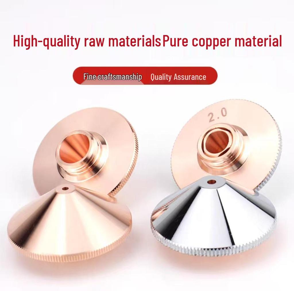 Laser Cutting Nozzle Head Accessories: Single/Double Layer Copper 1.5 Nozzle