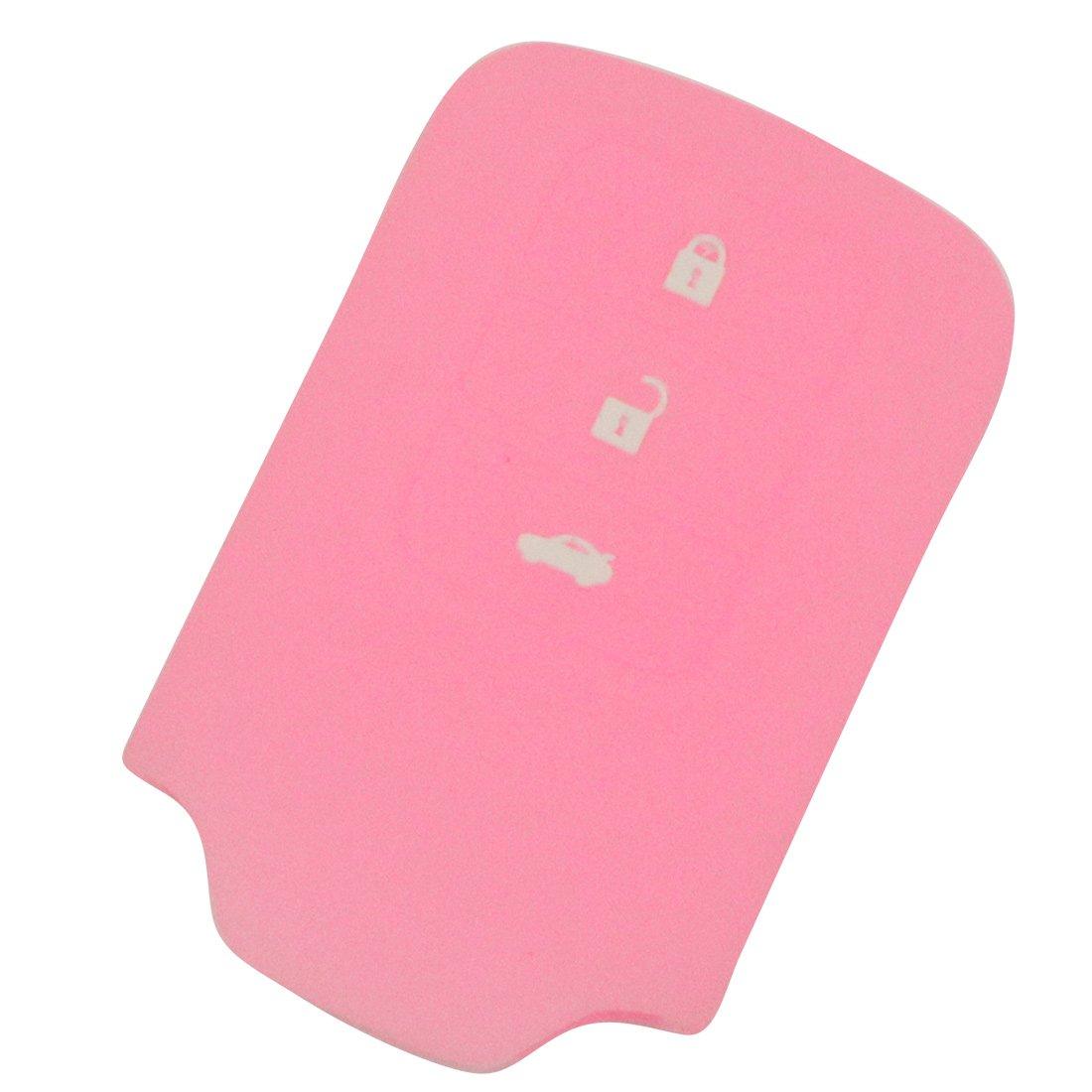 

AWESOME/Awesome Silicone Smart Key Case Honda D Type Light Pink розовый