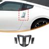 ABS Carbon Fiber Exterior Door Bowl Handle Trim Cover For Nissan 370Z 2009-