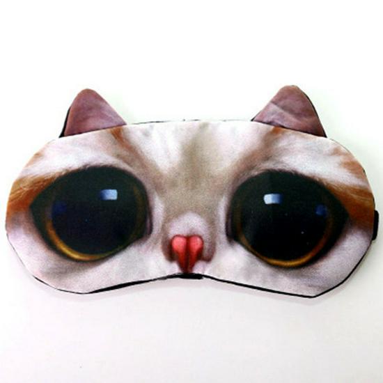 New Cartoon Anime Blackout Sleep Eye Mask with Hot & Cold Compress Ice Pack for Men, Women, and Students.