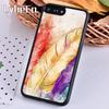Watercolor Feather Pattern Design Phone Case For iPhone 17 Air 13 12 Cover For Apple 14 15 16 Pro Max Plus