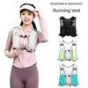 Breathable Running Hydration Vest 1Pcs Reflective Marathon Water Bladder Pack for Outdoor Triathlon Training Sports