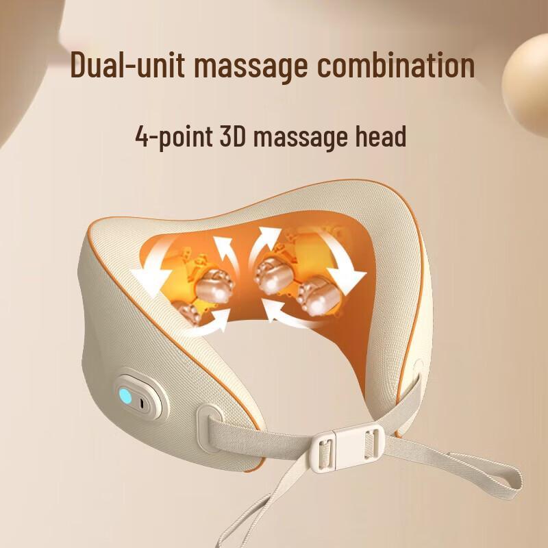 HEZHENG Portable U-shaped Neck Massager CN Plug (adapter Included)