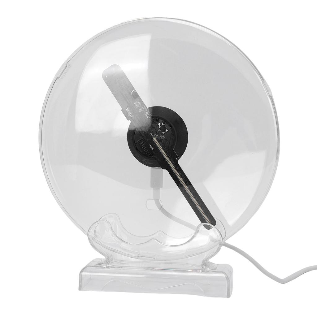 3D Hologram Fan Remote Control Advertising Display 3D Hologram Projector with 80 LED Bead Bluetooth Speaker for Commercial Store