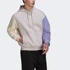Adidas U Fl Hd Casual Sports Color Block Hoodie Long Sleeve Sweatshirt Men Tops Purple HU0414