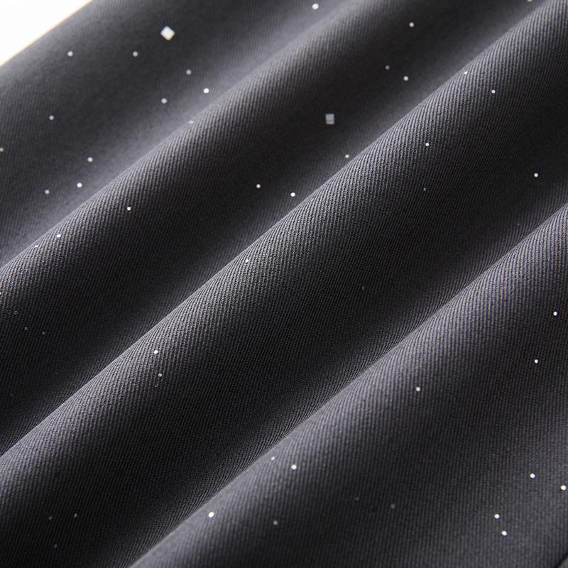 Women's Gray Mid-Length High Waist Slimming Bodycon Skirt - 2025 New Spring Collection